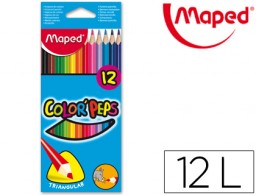 12 lápices de colores Maped 183212